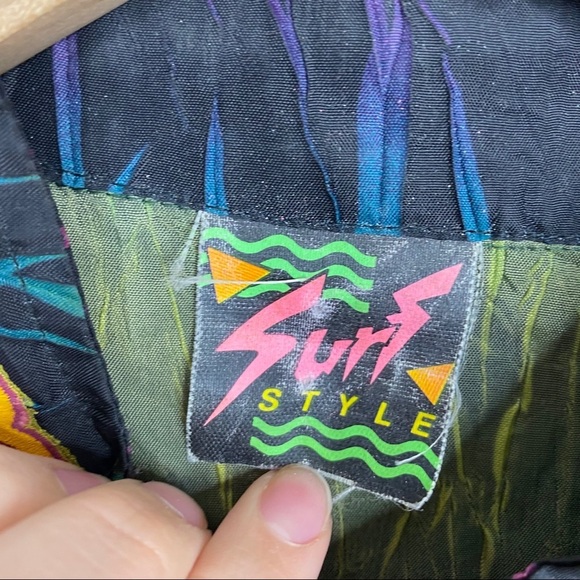 Surf Style Interplanetary Gear Windbreaker Jacket - Picture 3 of 8